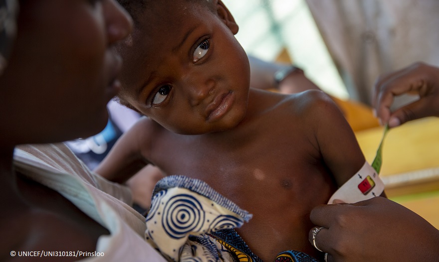 6,7 millones más de niños menores de 5 años podrían sufrir emaciación este año debido a la COVID-19