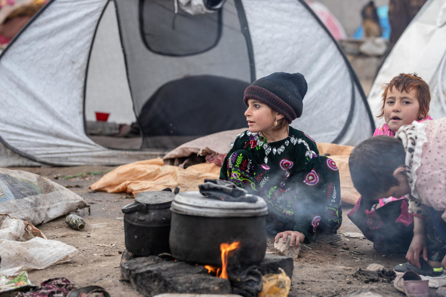 Protegemos del frío a los niños de Afganistán.