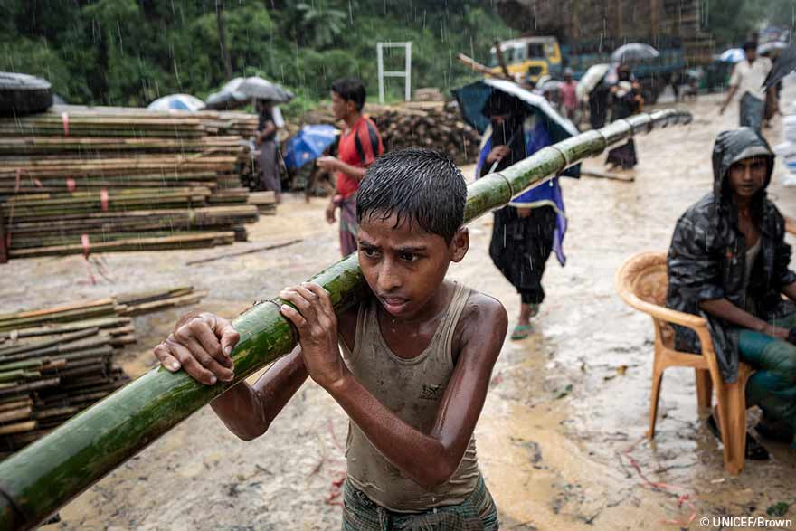Se cumple un año del masivo éxodo rohingya a Bangladesh