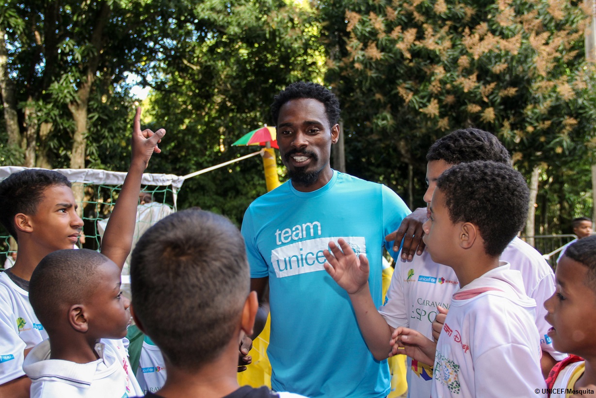 caravana brasil, de deporte para el desarrollo