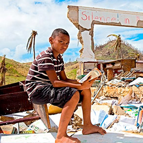 Niño en situación de emergencia