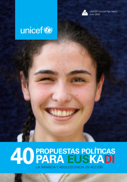 40 propuestas políticas para Euskadi: la infancia y la adolescencia en acción
