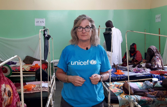 Desnutrición aguda grave en Chad.