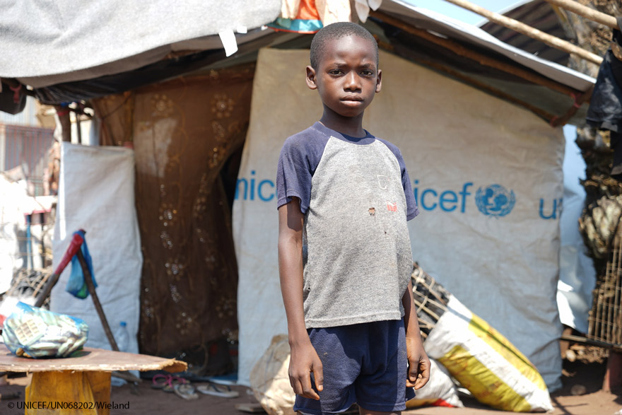 UNICEF República Democrática del Congo. Violencia contra los niños