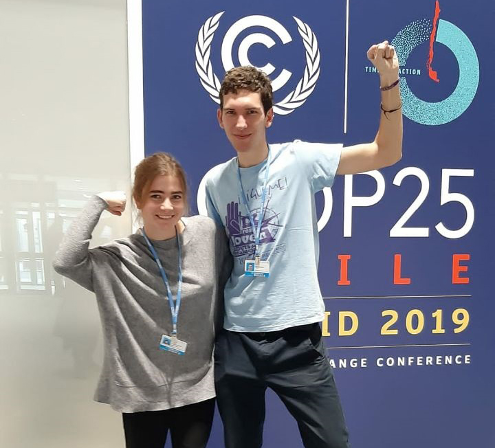 COP25: Pablo y María