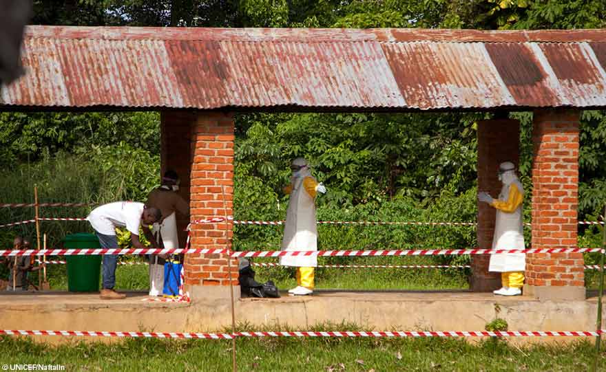 UNICEF contra el ébola en Congo
