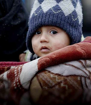Niño en Siria