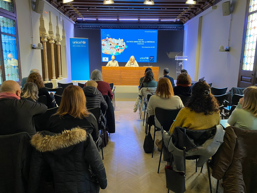 Encuentro Ciudades Amigas de la Infancia Barcelona.