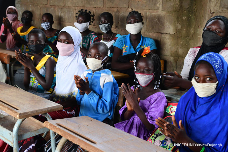 Solo 1 de cada 3 países está listo para recibir a los niños de forma segura en las escuelas de África Occidental y Central