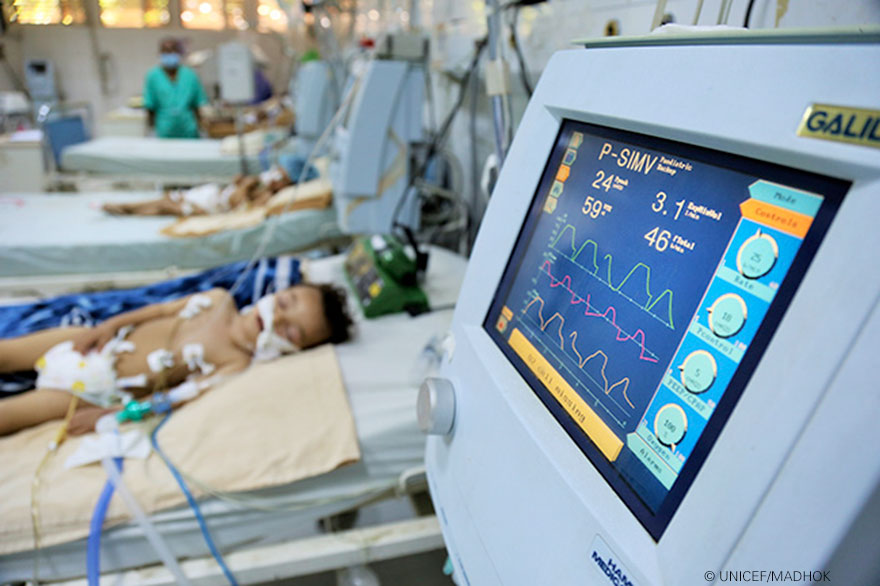 Niños de Yemen: caos en los hospitales