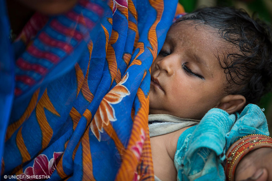 16 millones de niños están afectados por las graves inundaciones en el Sudeste Asiático