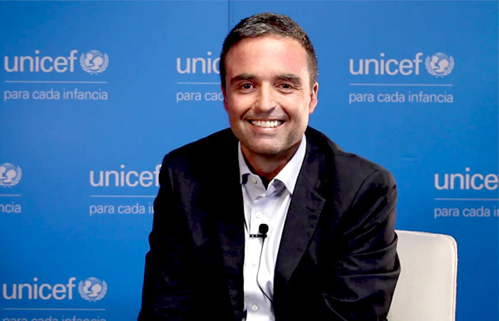 Javier Álvarez, Representante de UNICEF Perú.