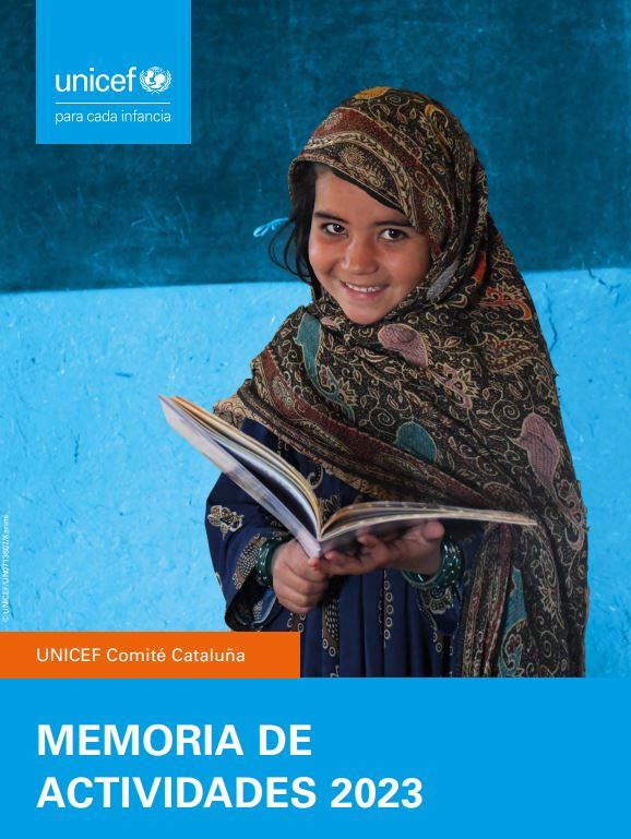 Memoria de actividades de UNICEF Comité Cataluña