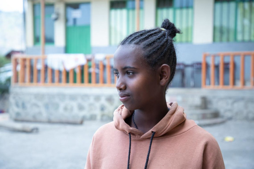 Meseret, 16 años, Etiopía.