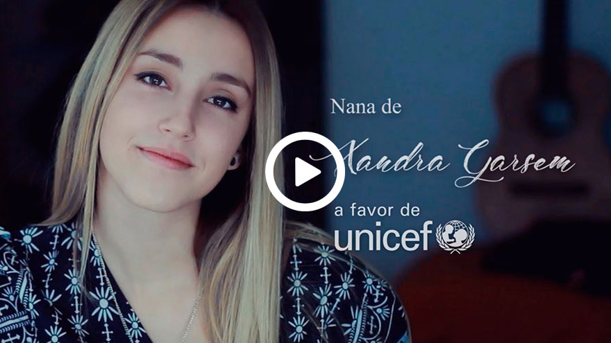 Nana de Xandra Garsem a favor de UNICEF