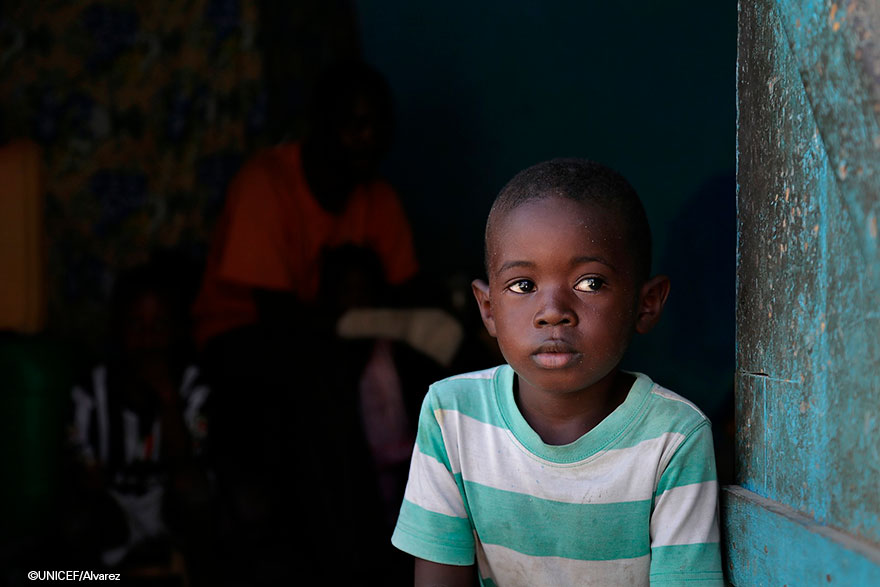 Niño migrante Mauritania