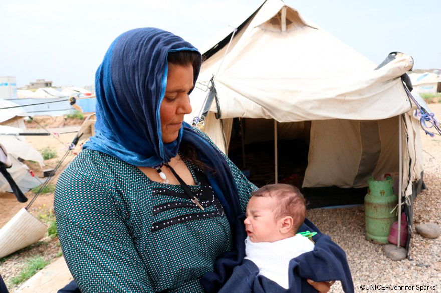 Niños en Irak: un parto inesperado