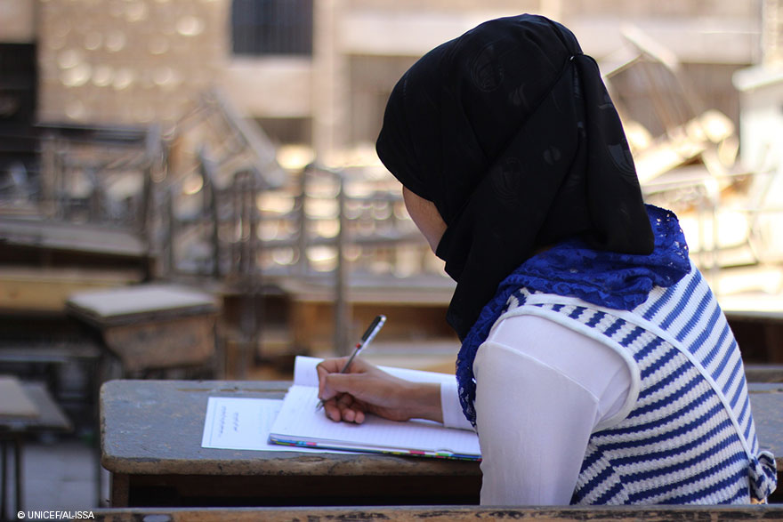Niños de Siria: ¿hasta dónde estarías dispuesto a llegar para hacer un examen?