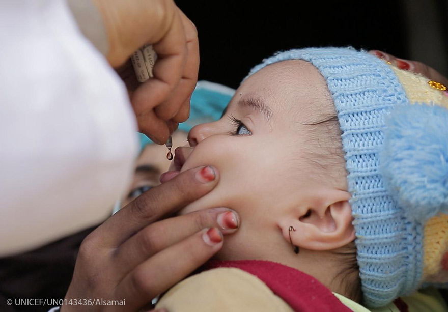 Yemen: UNICEF distribuye cerca de 6 millones de dosis de vacunas en medio de la intensificación de la violencia y las restricciones a la importación