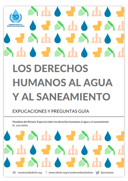 Los derechos humanos al agua y el saneamiento