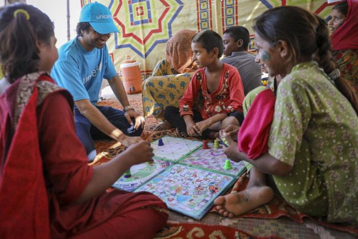Inundaciones Pakistán: UNICEF da apoyo psicosocial. 