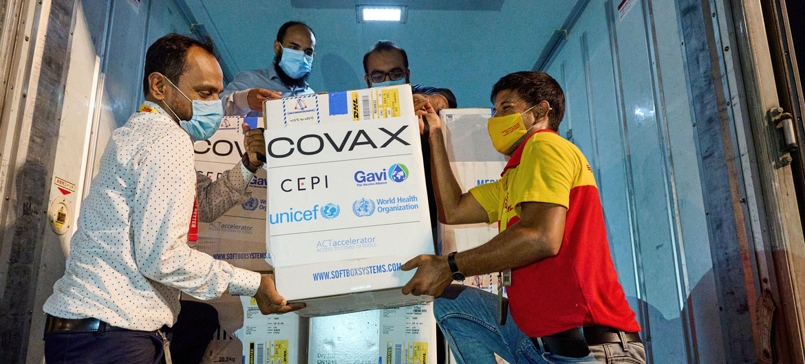 Donación vacunas COVID19 por España
