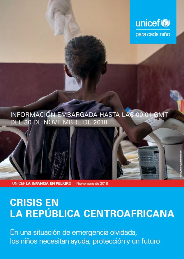 Portada Informe Crisis en Republica Centroafricana 2018
