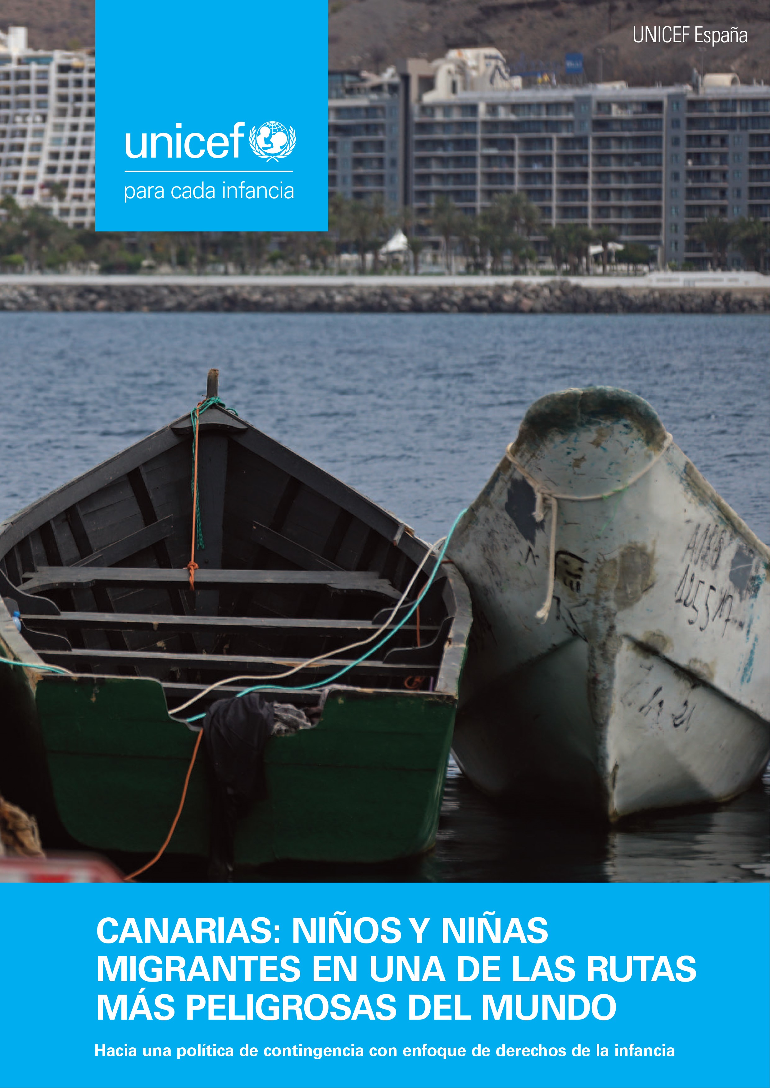 Informe sobre niños y niñas migrantes en Canarias. 