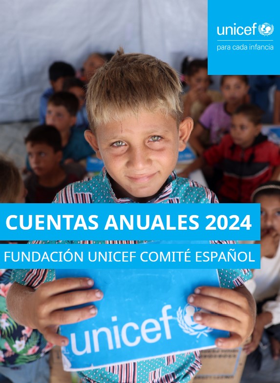 Cuentas Anuales 2024 de UNICEF España