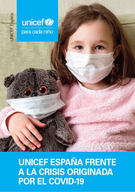 Portada informe UNICEF España Covid-19
