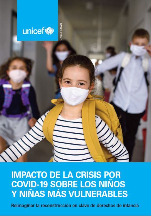 Portada informa COVID-19 infancia vulnerable Espana