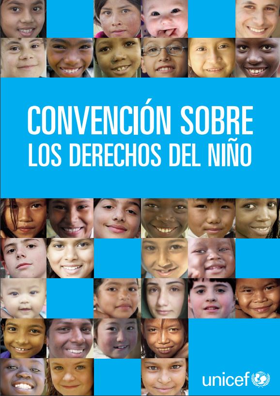 Portada de la Convención sobre los Derechos del Niño