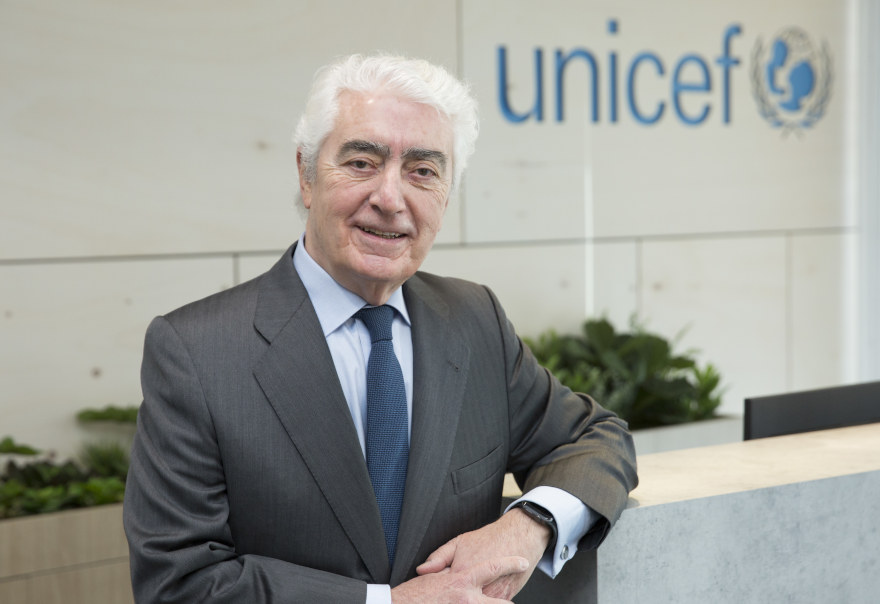 Nuevo mandado de Gustavo Suárez Pertierra como presidente de UNICEF España.