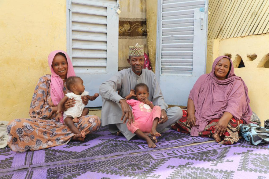 Rachit, líder comunitario en Chad.