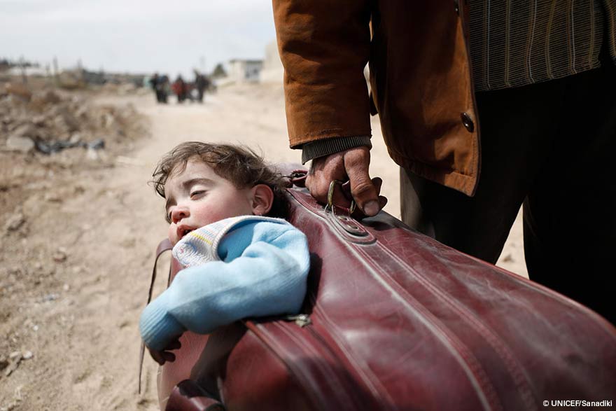 Día Mundial del Refugiado: 30 millones de niños desplazados
