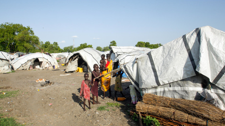 Crisis humanitaria en Sudán del Sur.