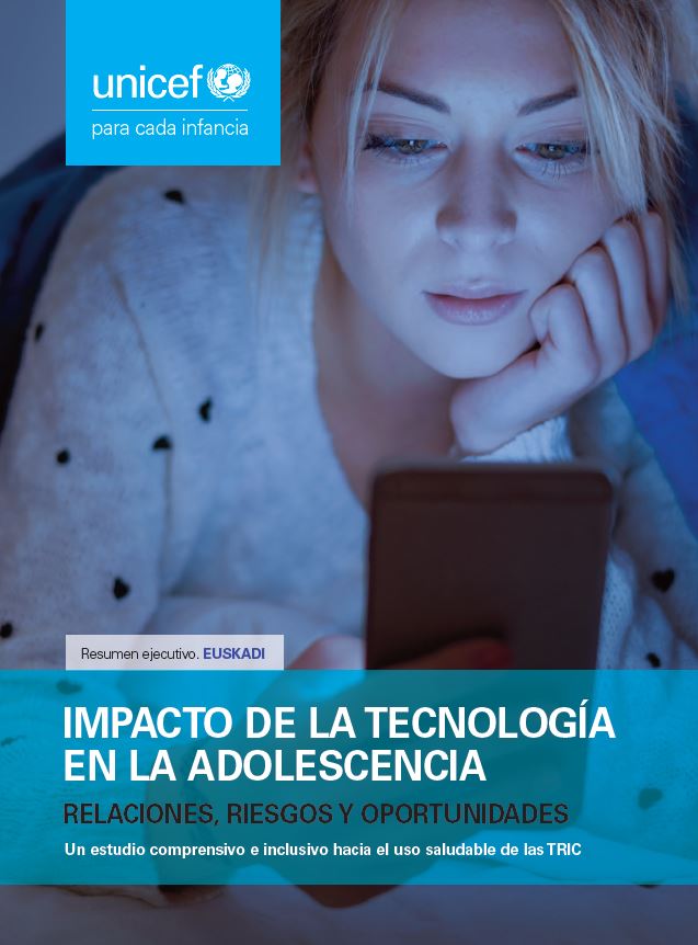 Impacto de la tecnología en la adolescencia - Euskadi