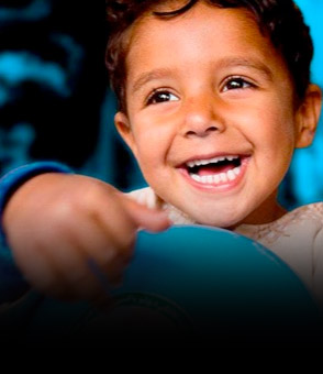 Niño feliz