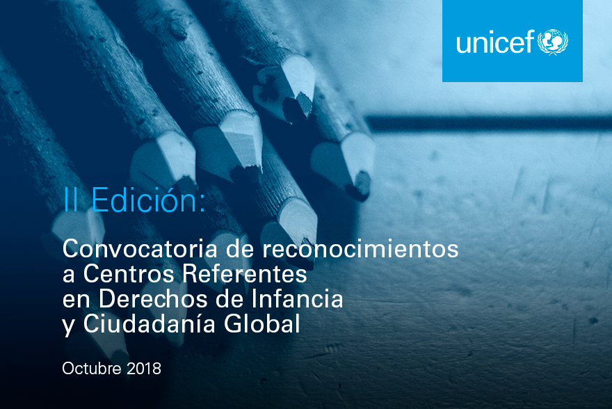 Reconocimientos a centros referentes en derechos de infancia y ciudadanía global