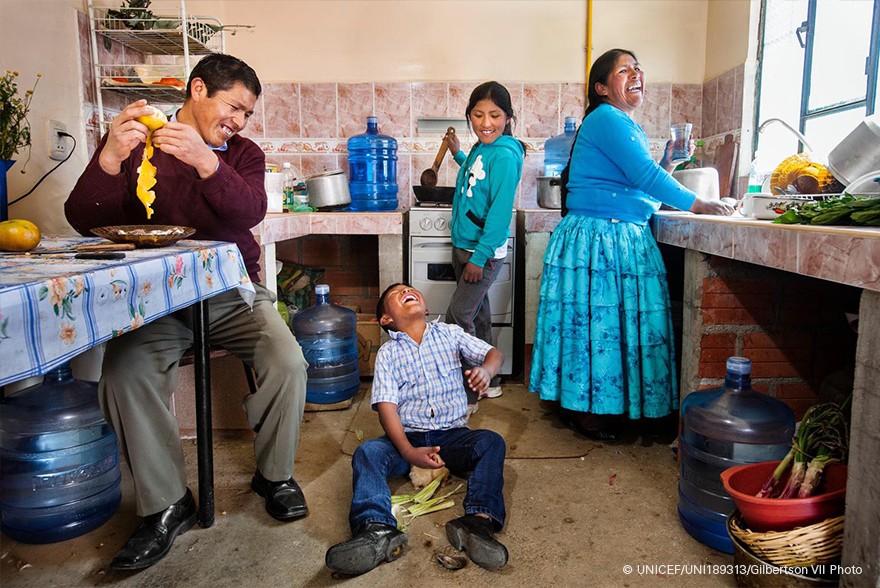 Agua y familias: Bolivia