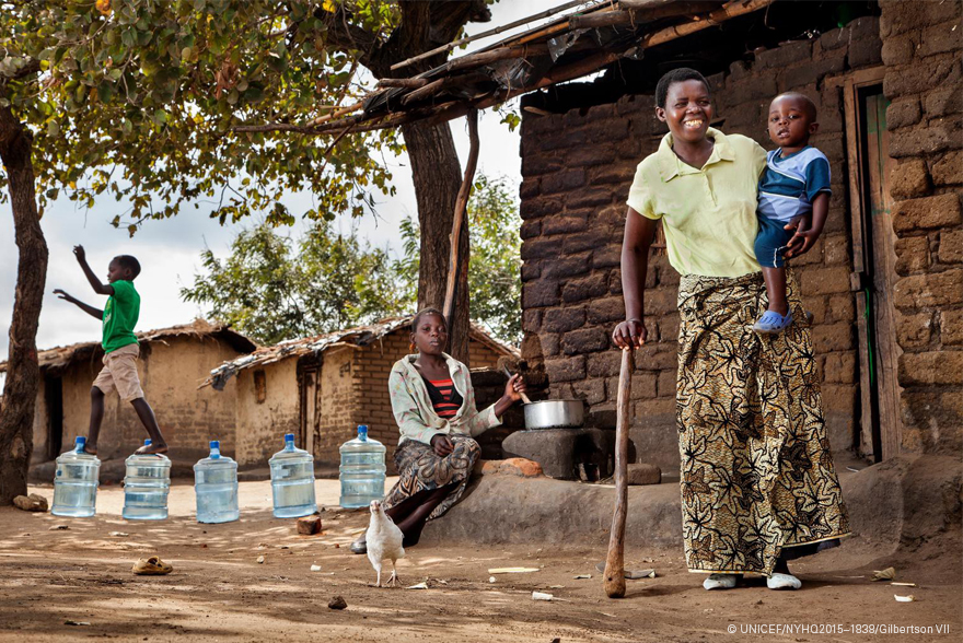 Agua y familias: Malawi