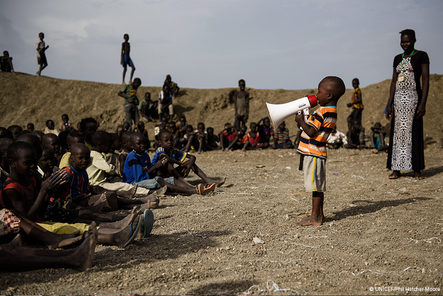 ¿Por qué los niños, niñas y adolescentes quieren participar? -- Foto: © UNICEF/Phil Hatcher-Moore