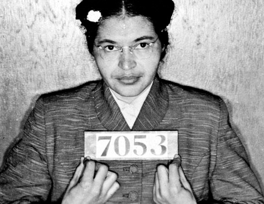Esta es la foto policial que tomaron de Rosa Parks en la oficina del sheriff de Montgomery el día de su arresto --© Montgomery County (Ala), vía Associated Press Esta es la foto policial que tomaron de Rosa Parks en la oficina del sheriff de Montgomery el día de su arresto --© Montgomery County (Ala), vía Associated Press