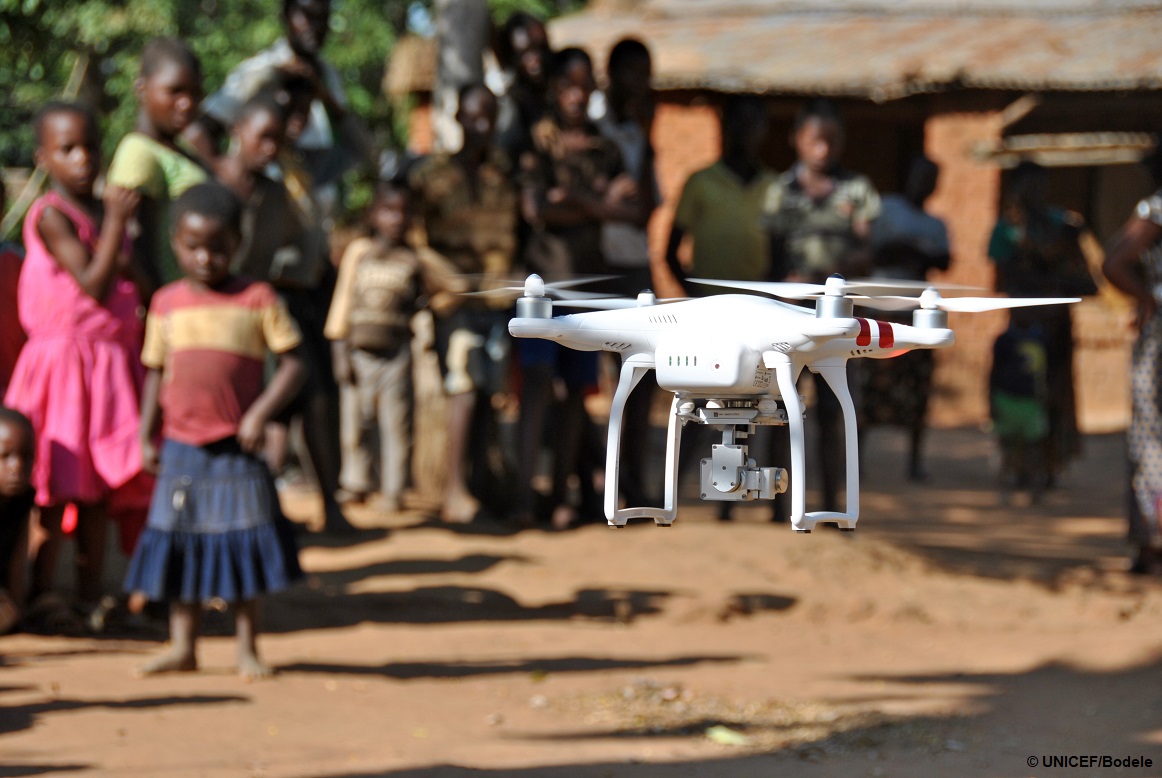 UNICEF drones
