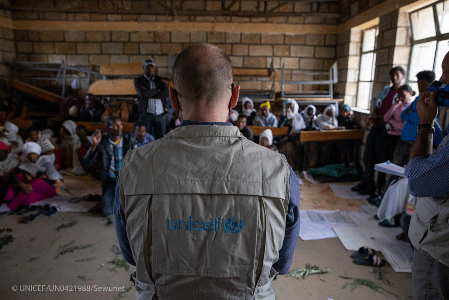 UNICEF: decenas de miles de niños y niñas están riesgo de muerte innecesaria en Tigray