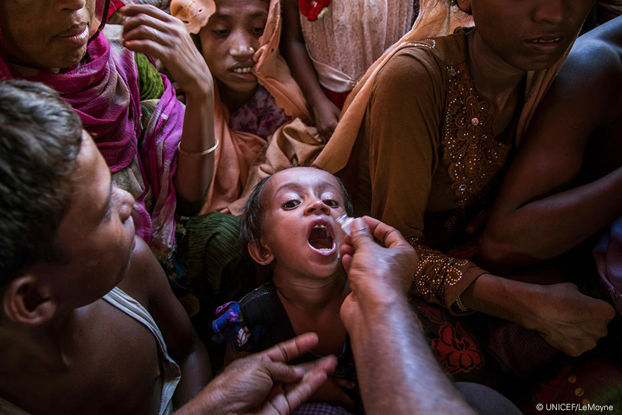 #CierraUNICEF: vacunación en emergencias