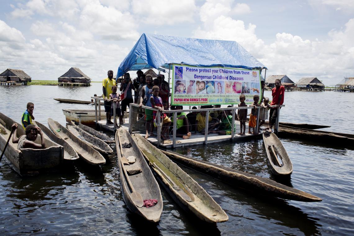 vacunas en canoa