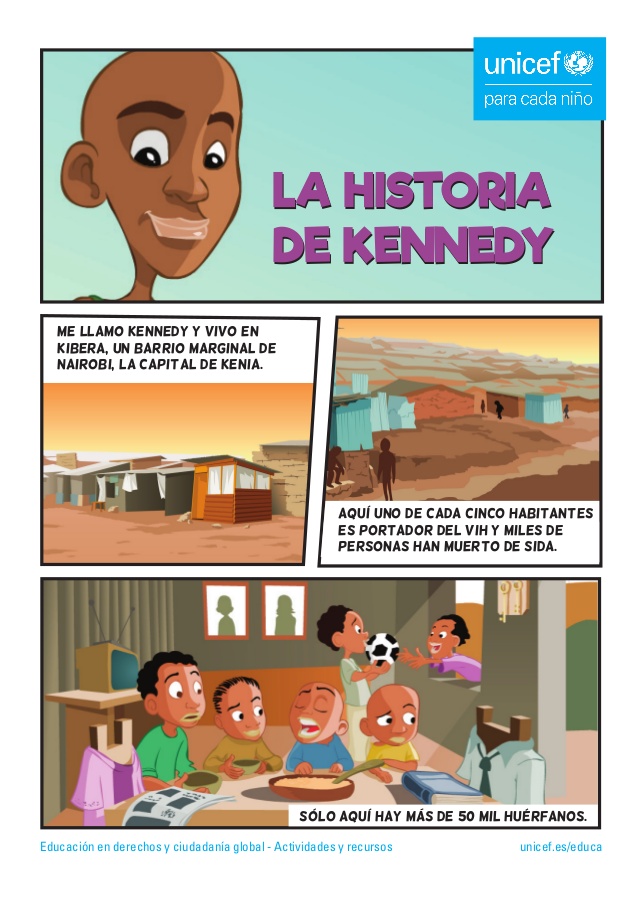 Comic la historia de Kennedy