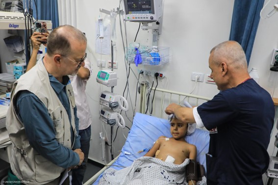 Ted Chaiban en Gaza