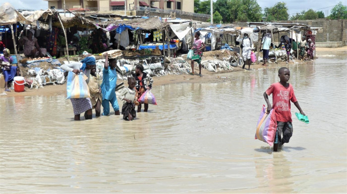 Inundaciones en Chad.